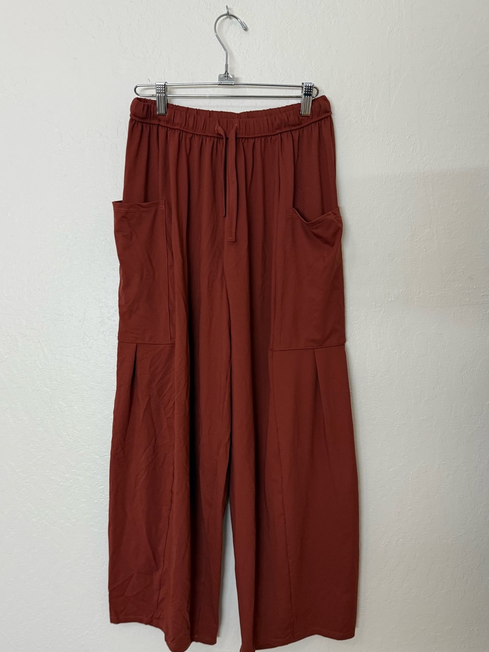 Halara Wide Leg Pants in Burnt Rust size medium